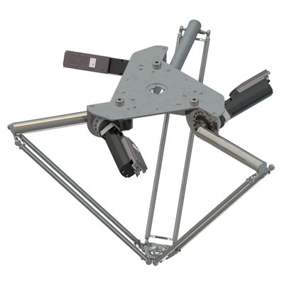 Delta 3 robot, P4, 3-5 axis, 15 kg permissible load, 0-1200 mm working envelop