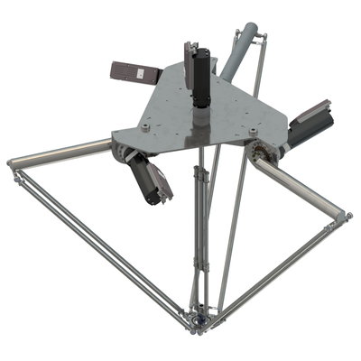 Delta 3 robot, P6, 3-4 axis, 10 kg permissible load(15 kg with restrictions), 0-1600 mm working envelop