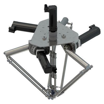 Delta 3 robot, P2, 3-4 axis, 15 kg permissible load, 0-800 mm working envelop