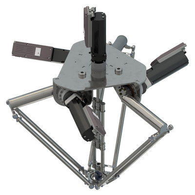 Delta 3 robot, P2, 3-4 axis, 15 kg permissible load, 0-800 mm working envelop
