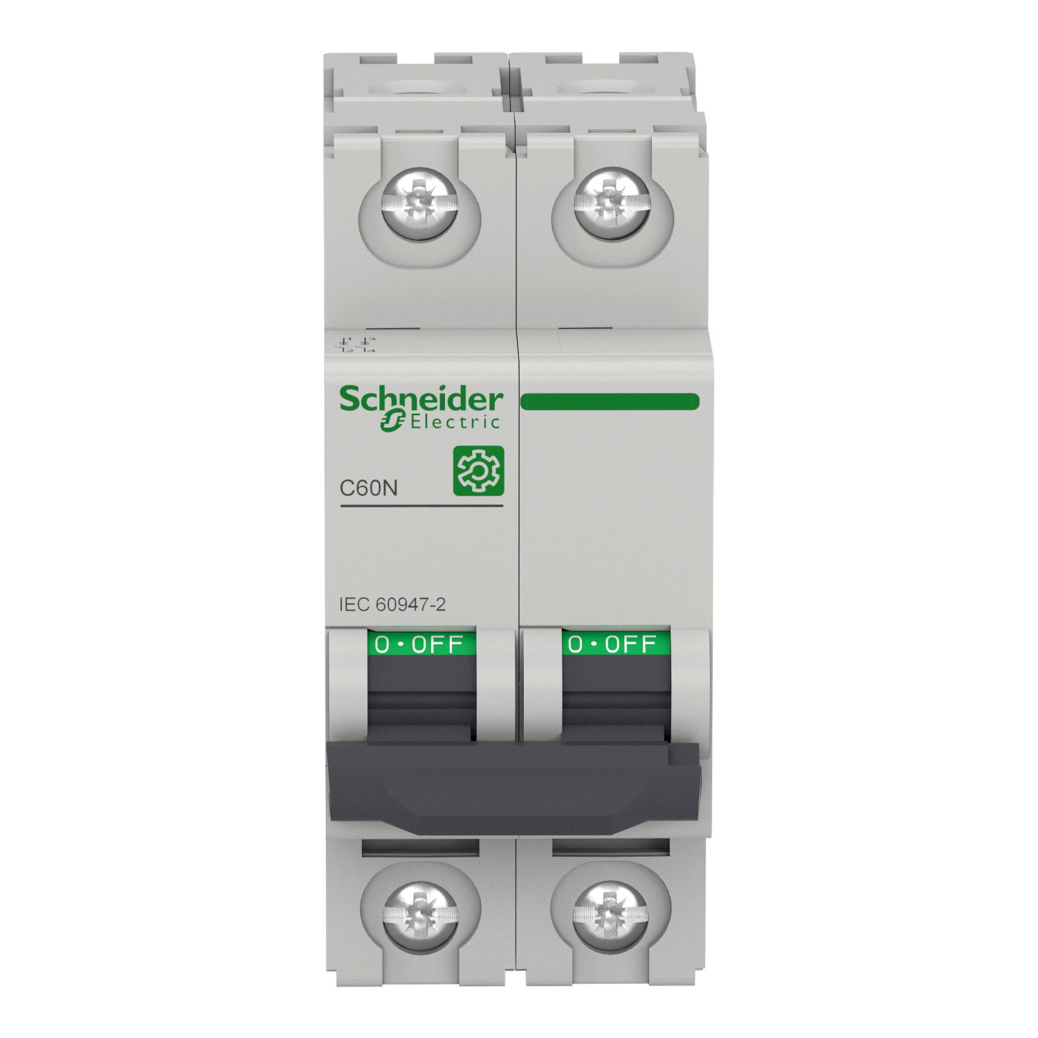 Multi9 - C60N - MCB - 2P - 6 A - C Curve - 415 V - 10 kA – Image 2 of 2