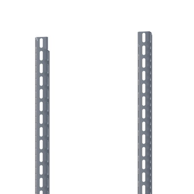 Vertical steel rail, height 1200mm. Packaging unit: 2 pieces.