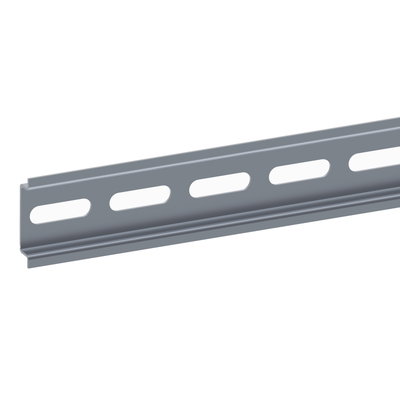 One symmetric mounting rail perforated 35x7.2 mm L2000 mm type B Supply: 20