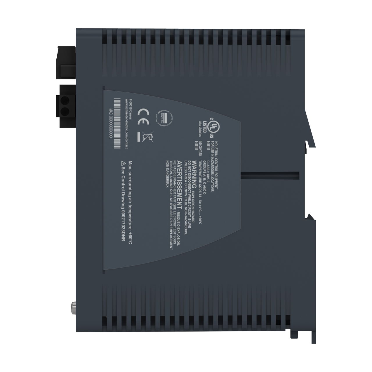 Modicon Managed Switch - 4 ports for copper + 2 ports for fiber optic multimode – Image 7 of 7