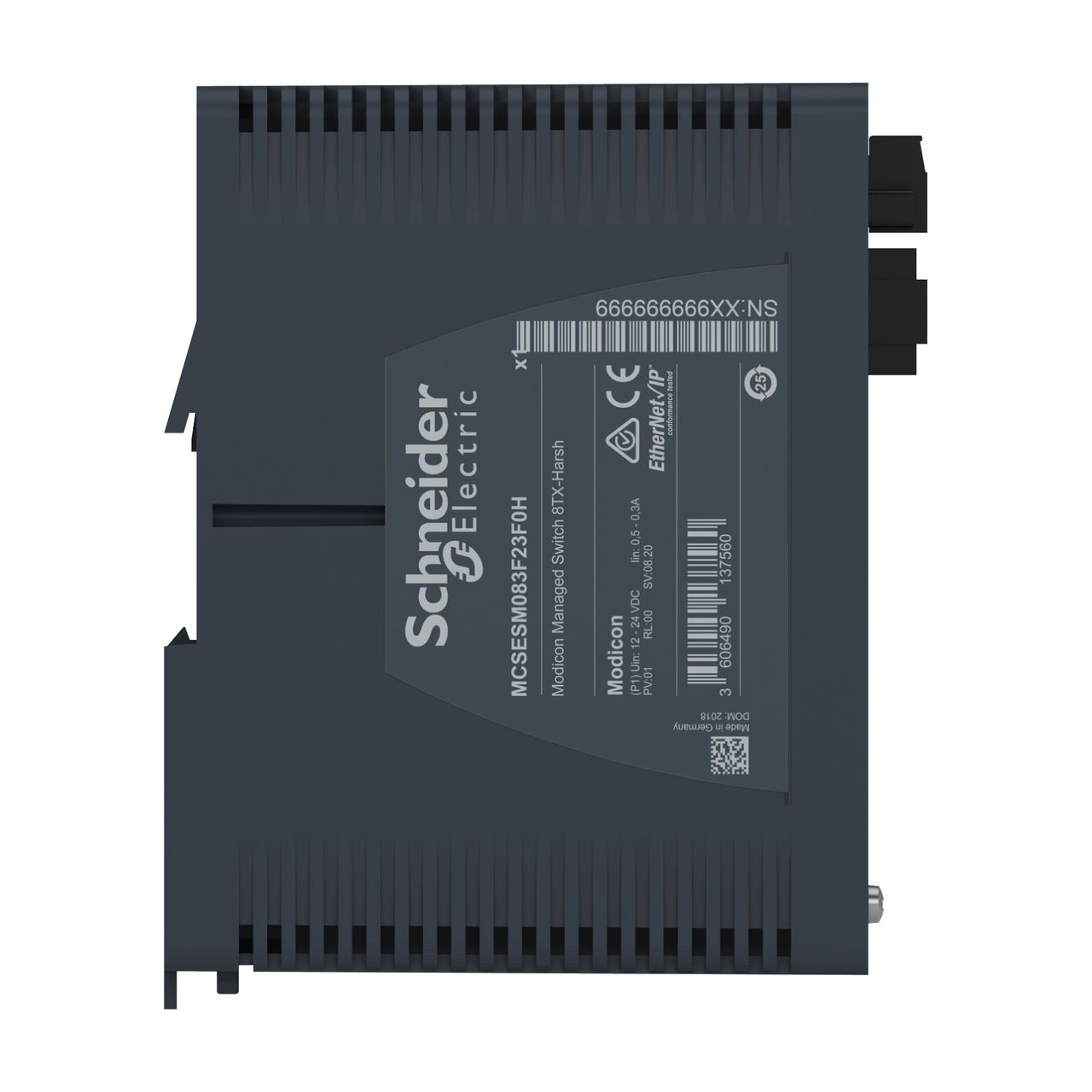 Modicon Managed Switch - 8 ports for copper - Harsh – Image 6 of 7