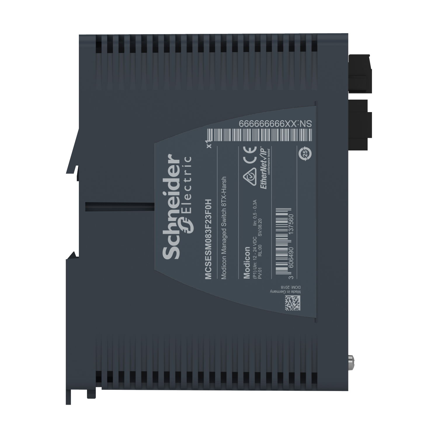 Modicon Managed Switch - 8 ports for copper - Harsh – Image 6 of 7