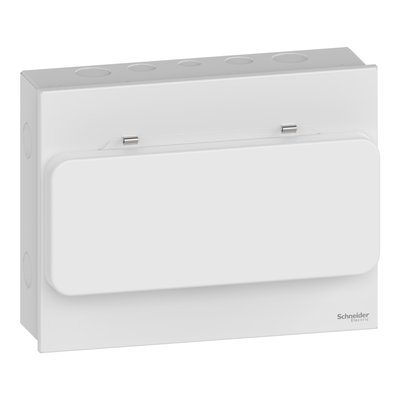 Metal compact consumer unit, Easy9, 10 way