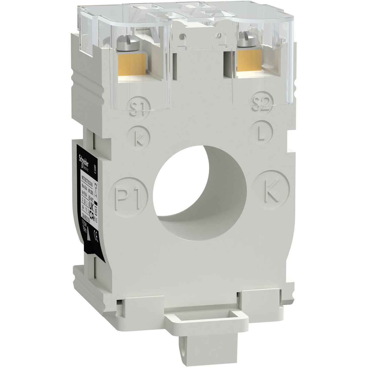 Current transformer tropicalised DIN mount 75 5 for cables d. 21