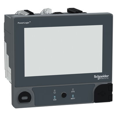PowerLogic™ ION9000 meter, DIN mount, 192 mm display, B2B adapter, HW kit