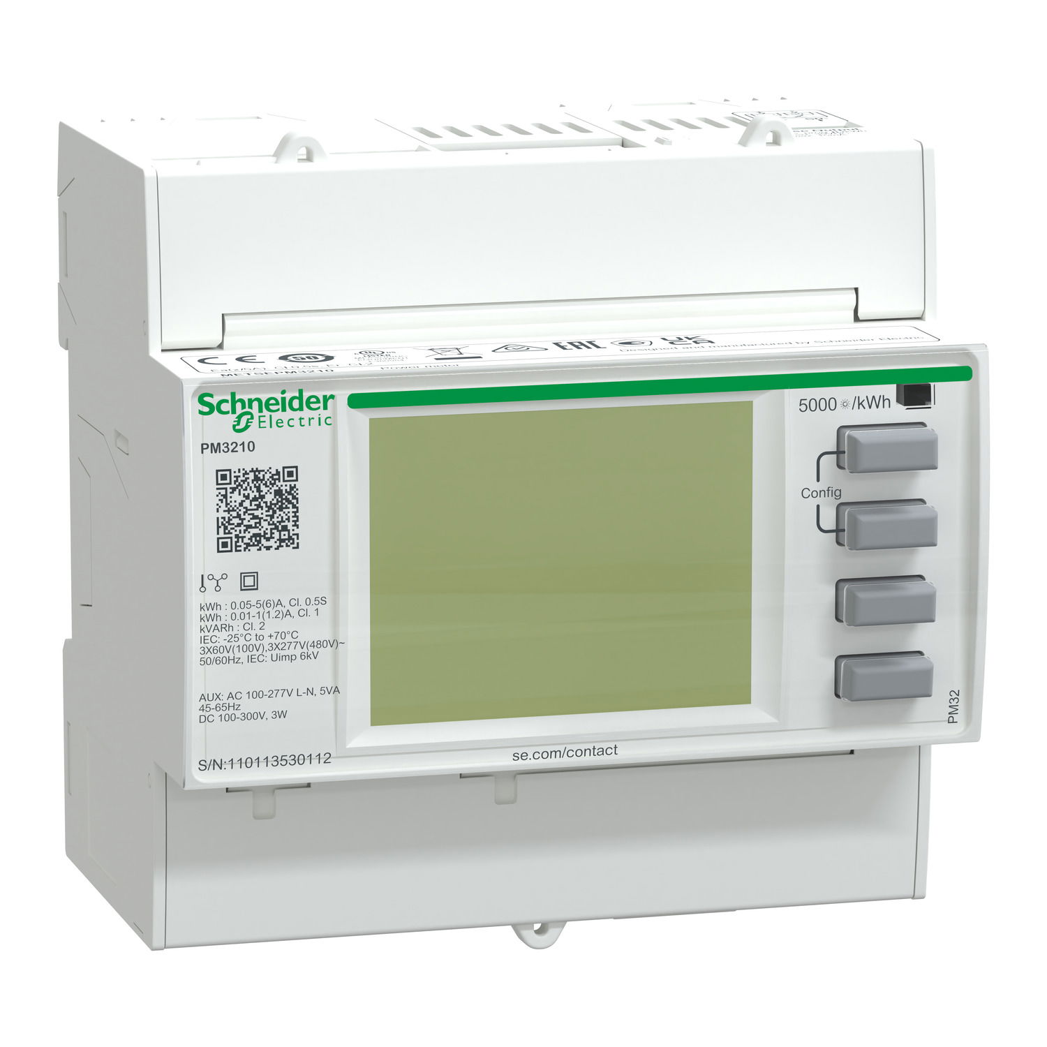 PM3210 power meter - output digital and pulse