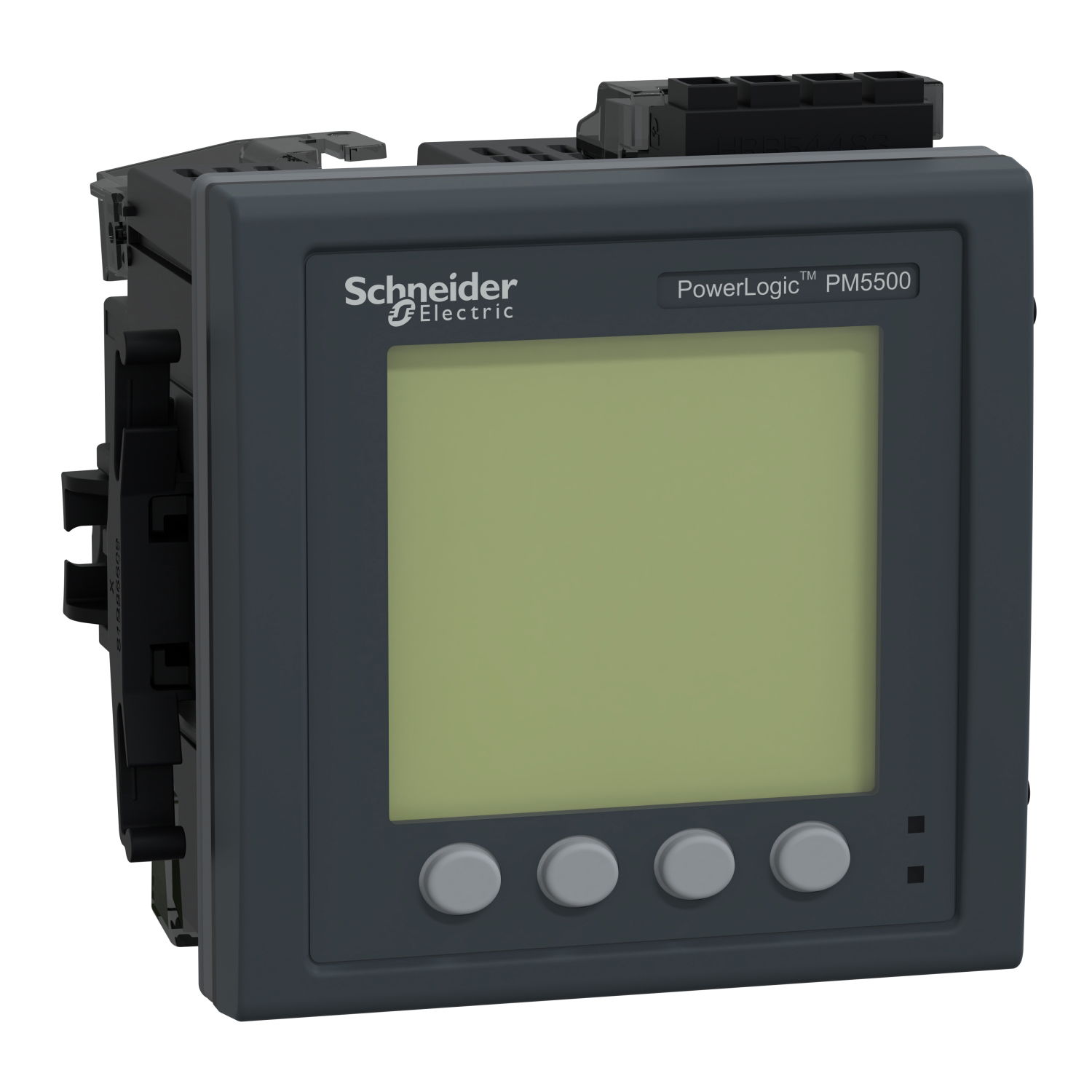 PM5560 Meter, 2 ethernet, up to 63th H, 1,1M 4DI/2DO 52 alarms