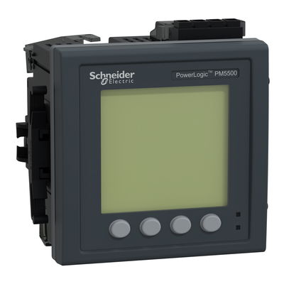 PM5560 Meter, 2 ethernet, up to 63th H, 1,1M 4DI/2DO 52 alarms
