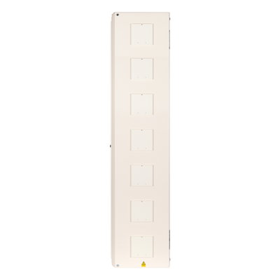 "PowerPact 4 Metering extension box - Right hand side - 7 meter cut-outs"
