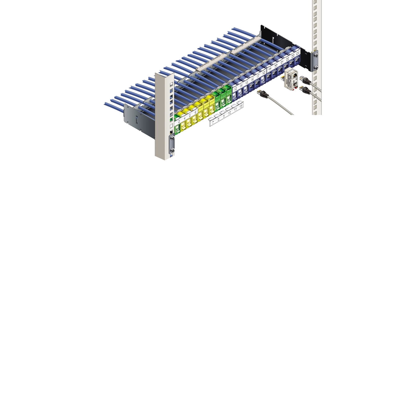 Multiplus Blank Panel 1U - 24 Ports, UTP
