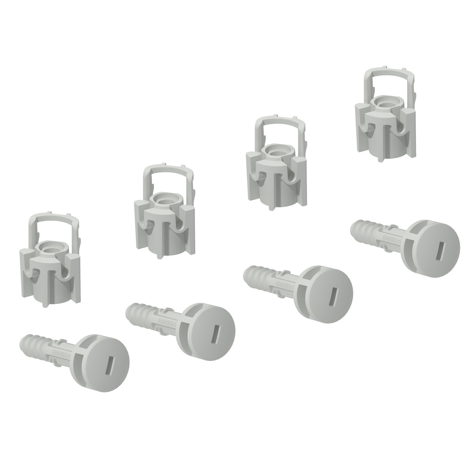 Plastic screws for THALASSA boxes with 60 mm cover hight.
