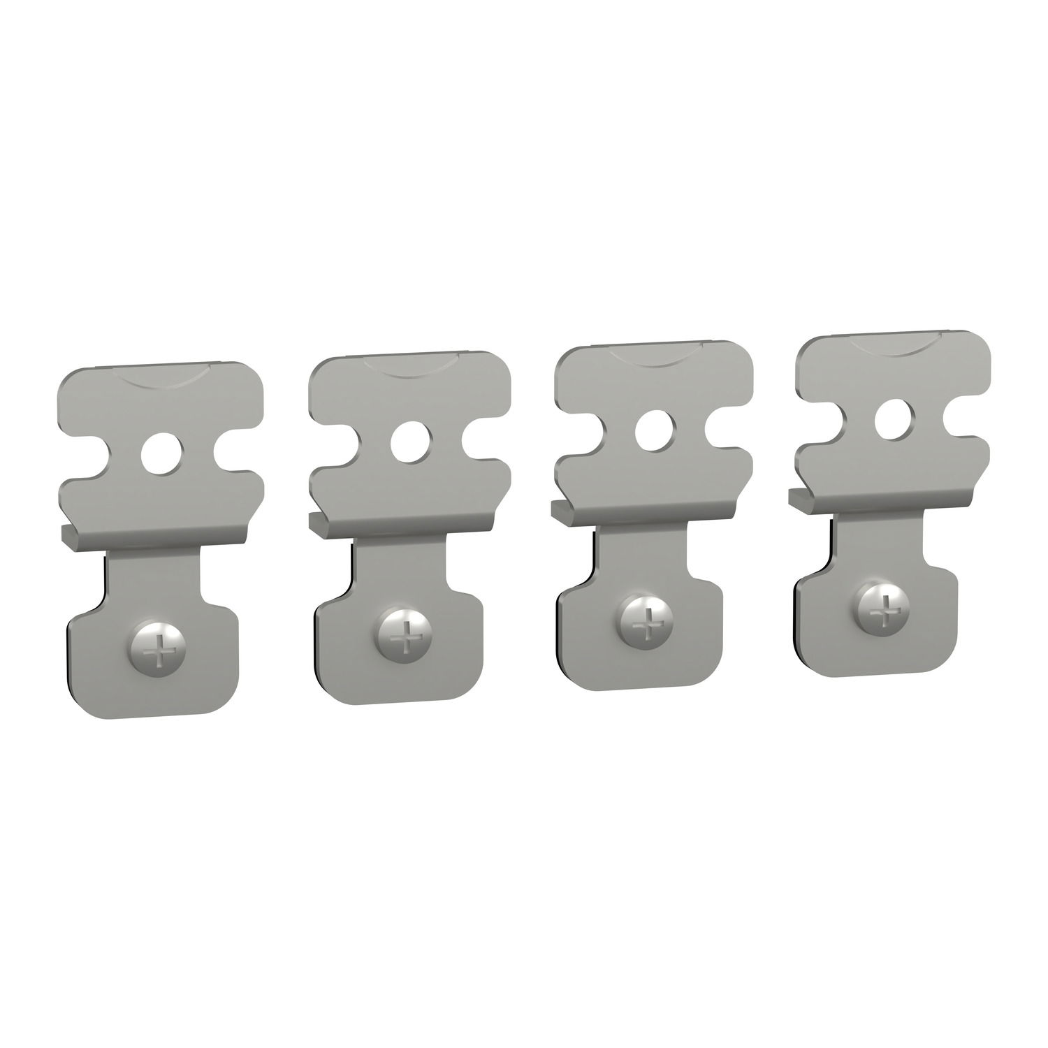 "Set of 4 wall fixing lugs, made of steel. For PanelSeT S3D enclosure"