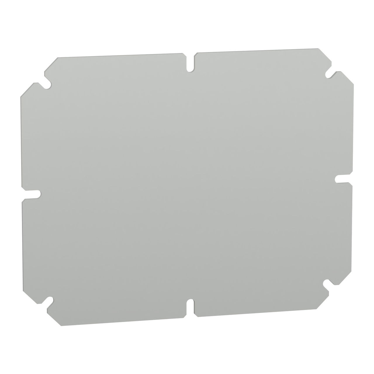 Insulating mounting plate, thickness 25 mm, For boxes of H225W175 mm