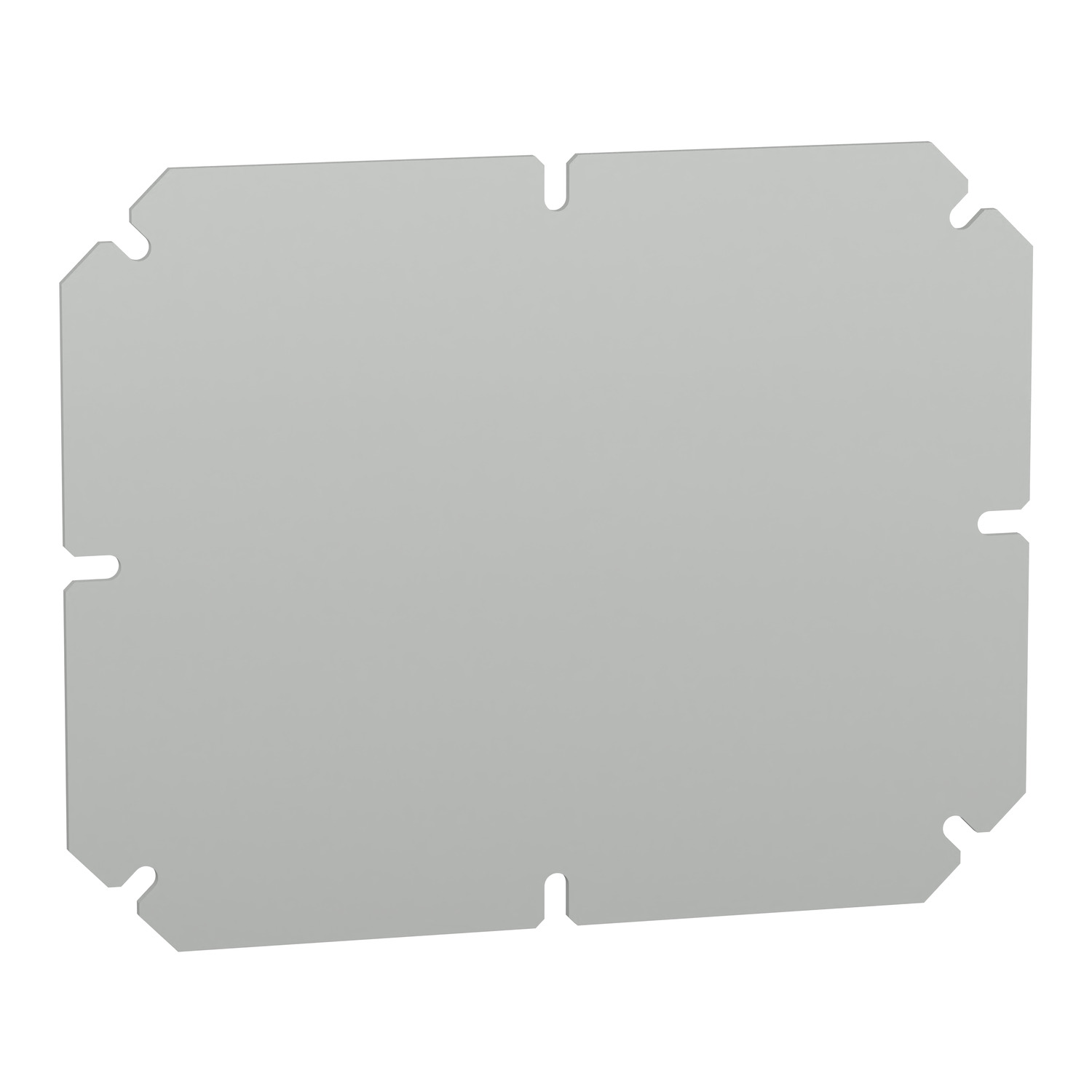 Insulating mounting plate, thickness 25 mm, For boxes of H225W175 mm