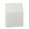 Painted steel cover cut-out 125x125mm with filter IP55