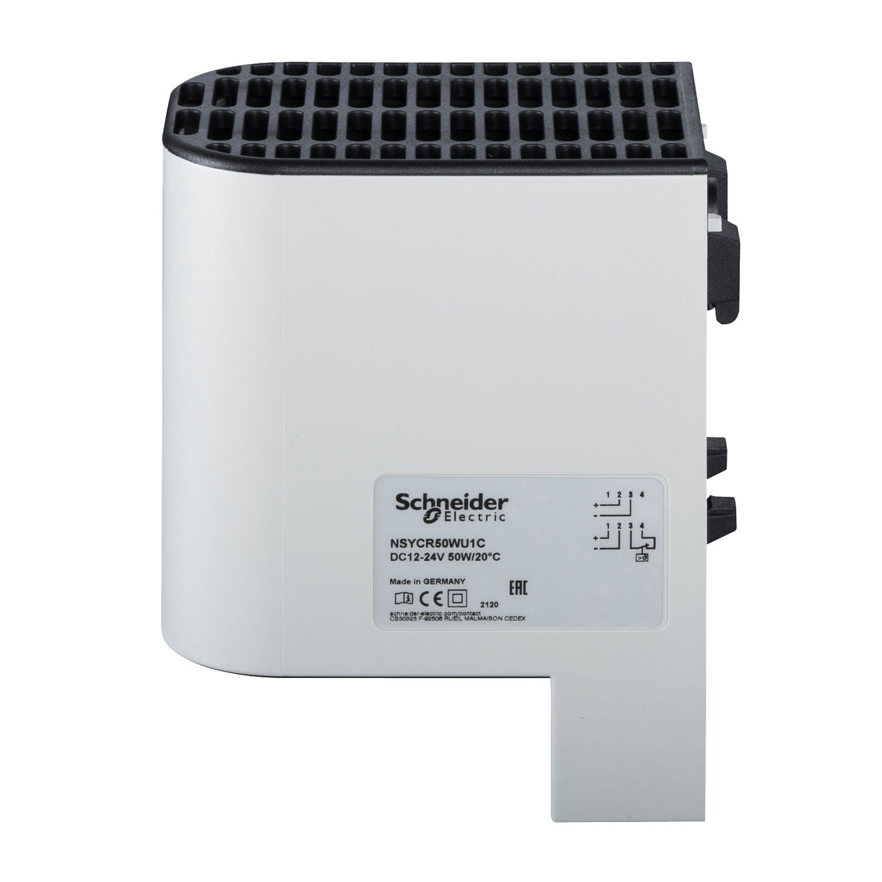 ClimaSys PTC heating resistance 50W, 12-24V insulate – Image 4 of 4