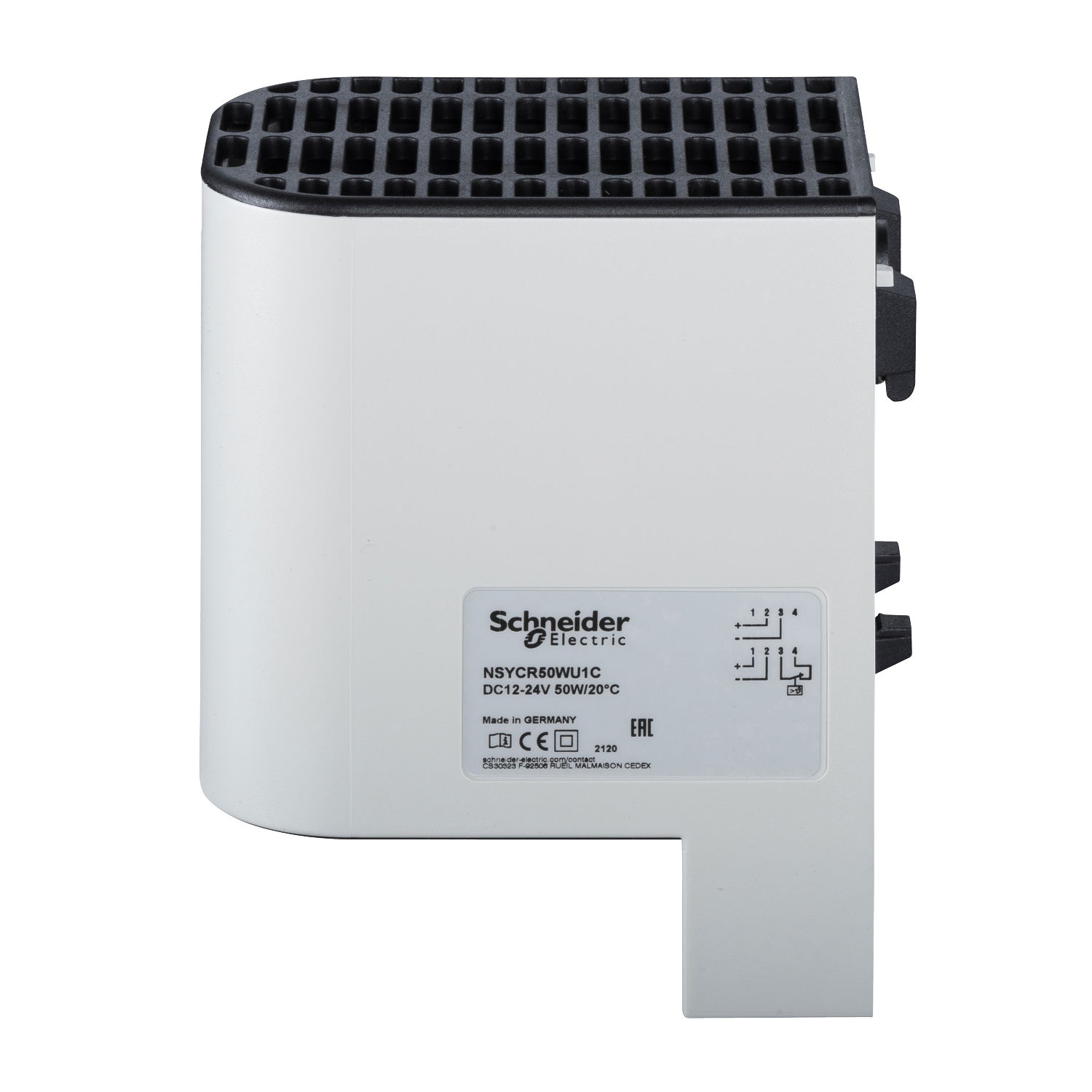 ClimaSys PTC heating resistance 50W, 12-24V insulate – Image 4 of 4