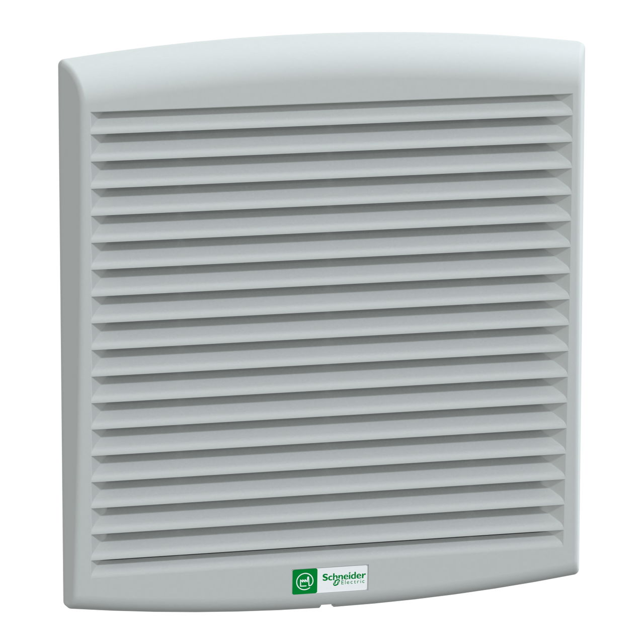 ClimaSys forced vent. IP54, 165m3/h, 24V DC, with outlet grille and filter G2