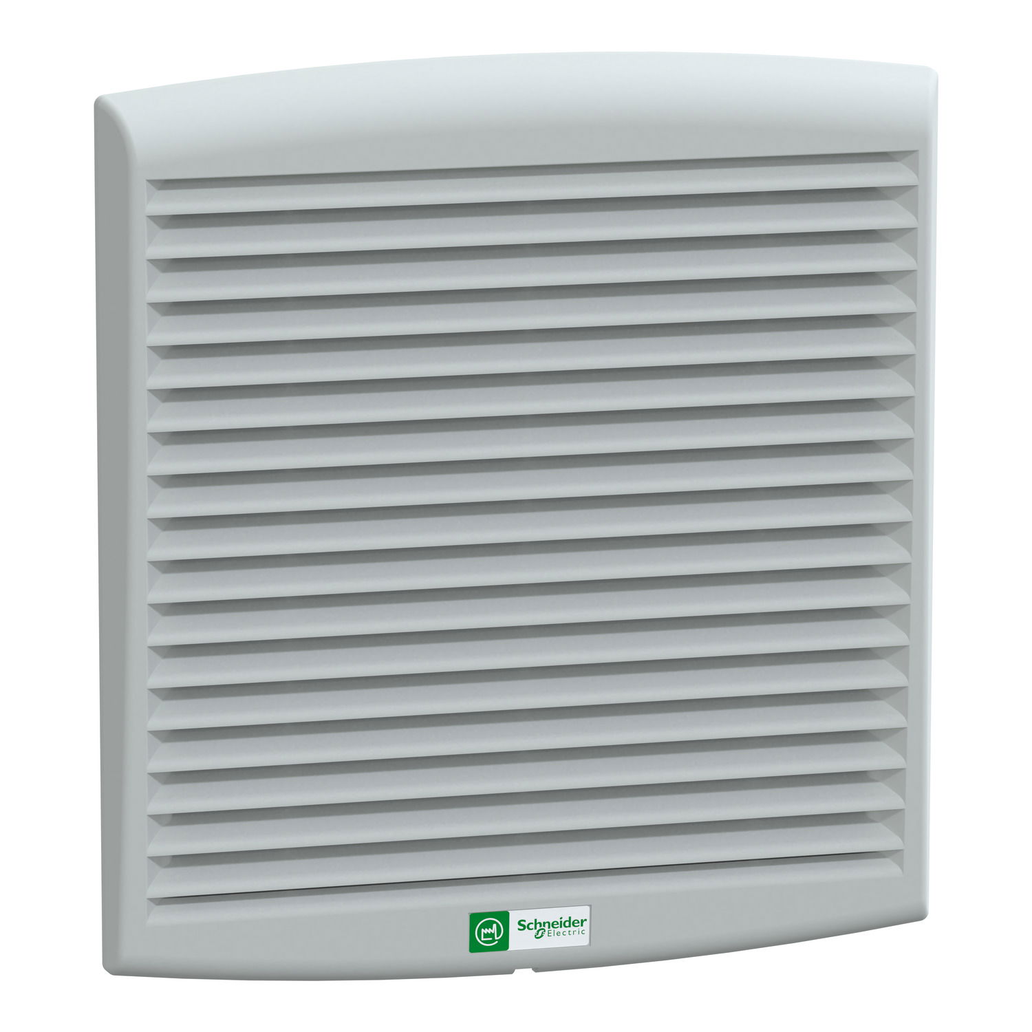 ClimaSys forced vent. IP54, 300m3/h, 24V DC, with outlet grille and filter G2