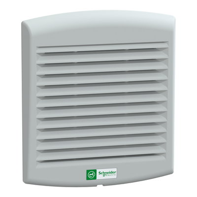 ClimaSys forced vent. IP54, 85m3/h, 115V, with outlet grille and filter G2