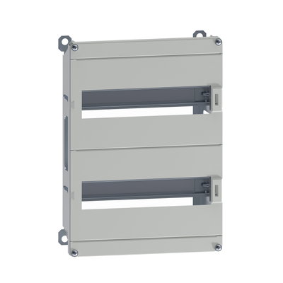 "Modular chassis DLM type for PanelSet WM enclosure, 24 modules, H400xW300mm."