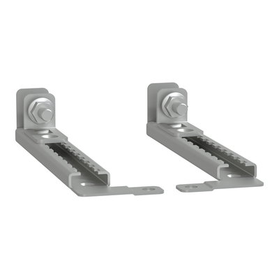 Set of 4 step slides with brackets for adjustment of m.plate in PLM 64