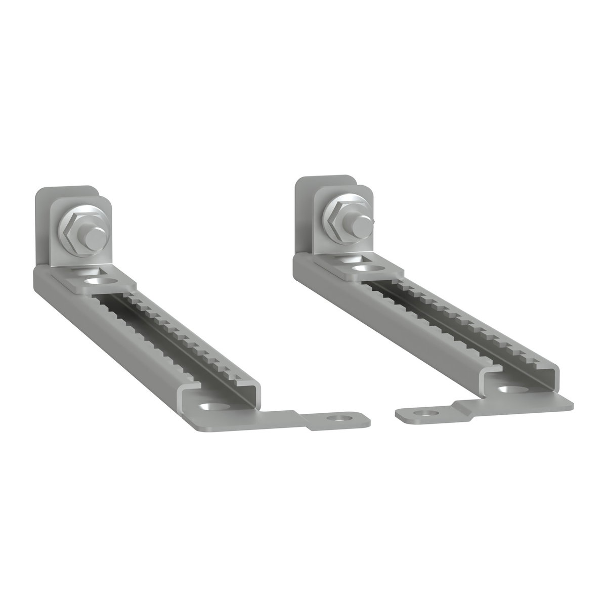 Set of 4 step slides with brackets for adjustment of m.plate in PLM 75and 86