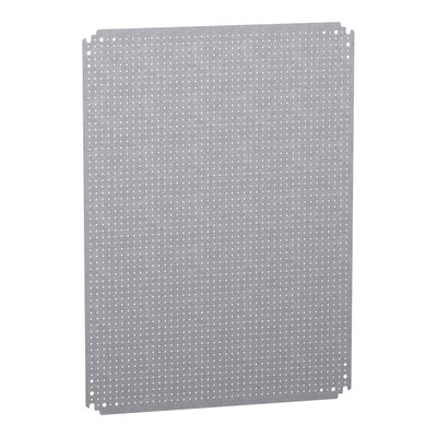 Microperforated mounting plate H800xW600 w/holes diam 3,6mm on 12,5mm pitch