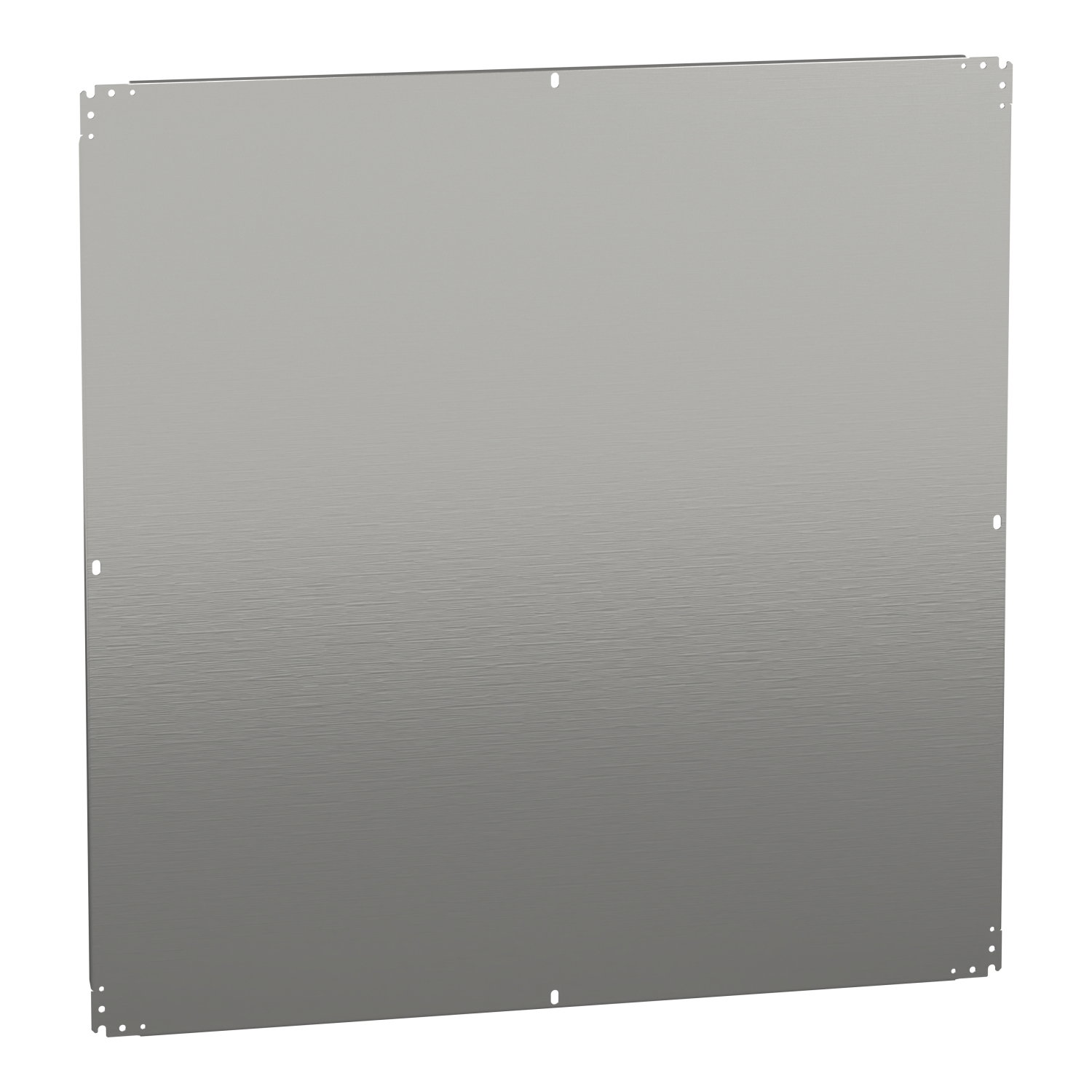 Plain mounting plate H1200xW1200mm made of galvanised sheet steel