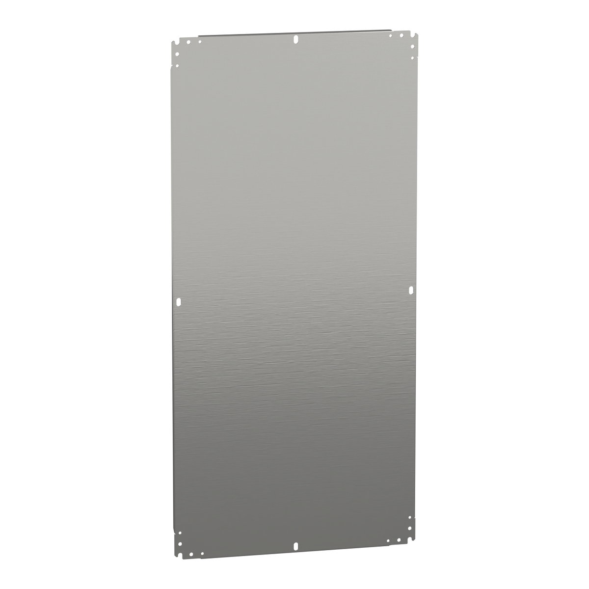 Plain mounting plate H1200xW600mm made of galvanised sheet steel