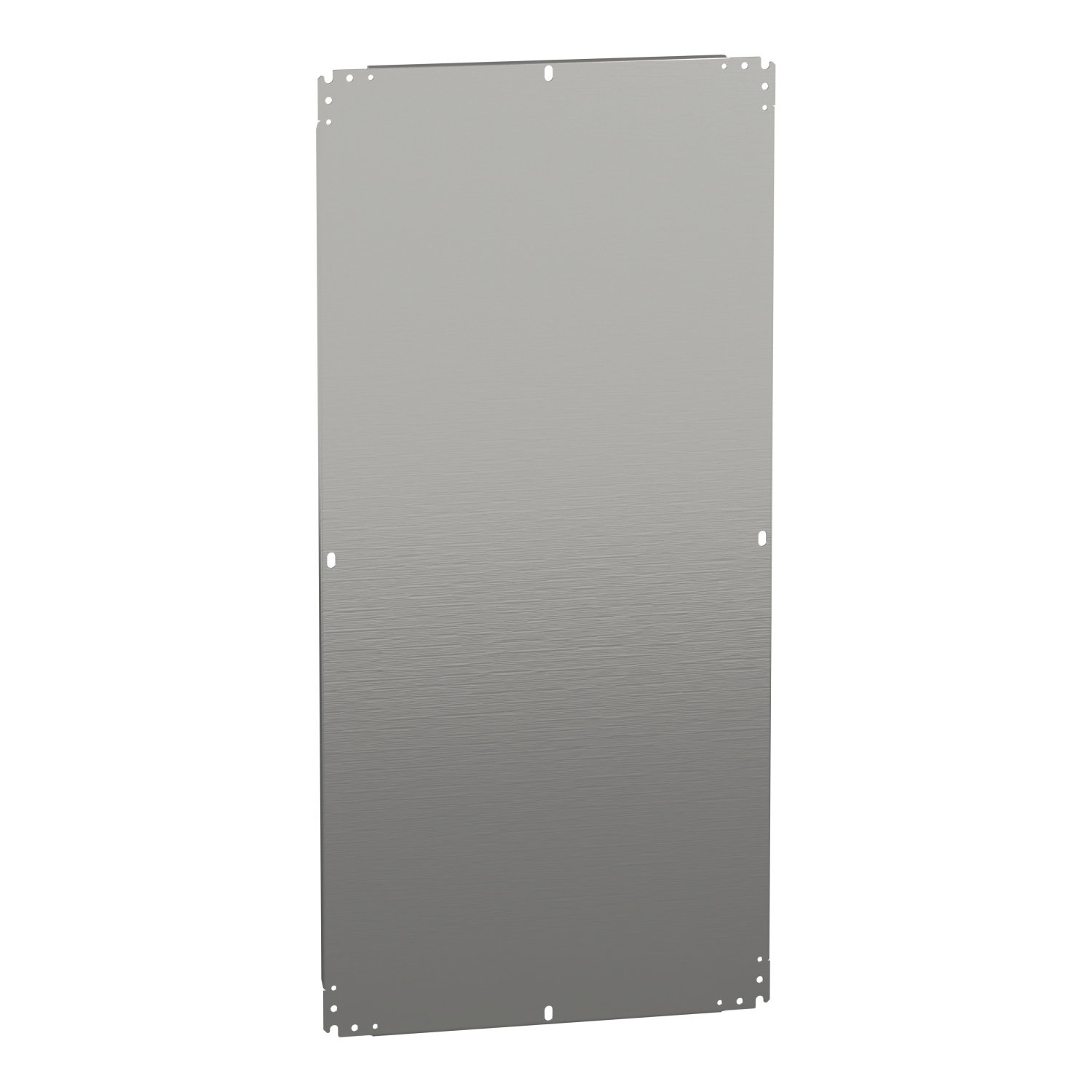 Plain mounting plate H1200xW600mm made of galvanised sheet steel