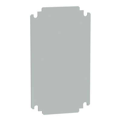 Insulating mounting plate for enclosure H300xW200mm made of polyester