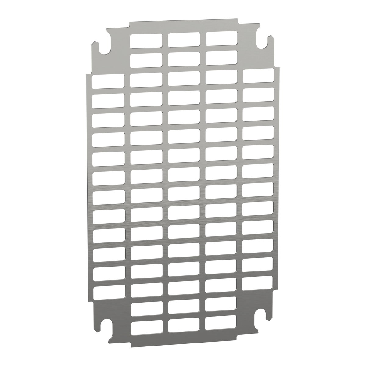 Monobloc perforated plates, H300xW200mm with universal perforations 11x26mm