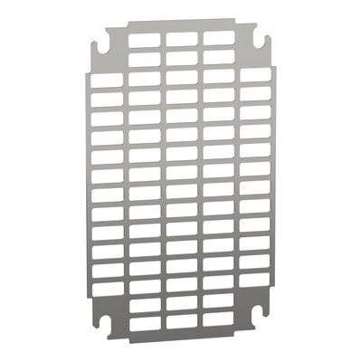 Monobloc perforated plates, H300xW200mm with universal perforations 11x26mm