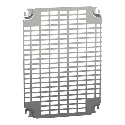 Monobloc perforated plates , H400xW300mm with universal perforations 11x26mm