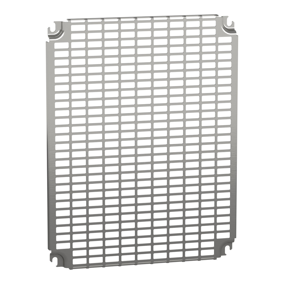 Monobloc perforated plates H500xW400mm with universal perforations 11x26mm