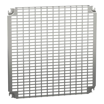 Monobloc perforated plates H500xW500mm with universal perforations 11x26mm