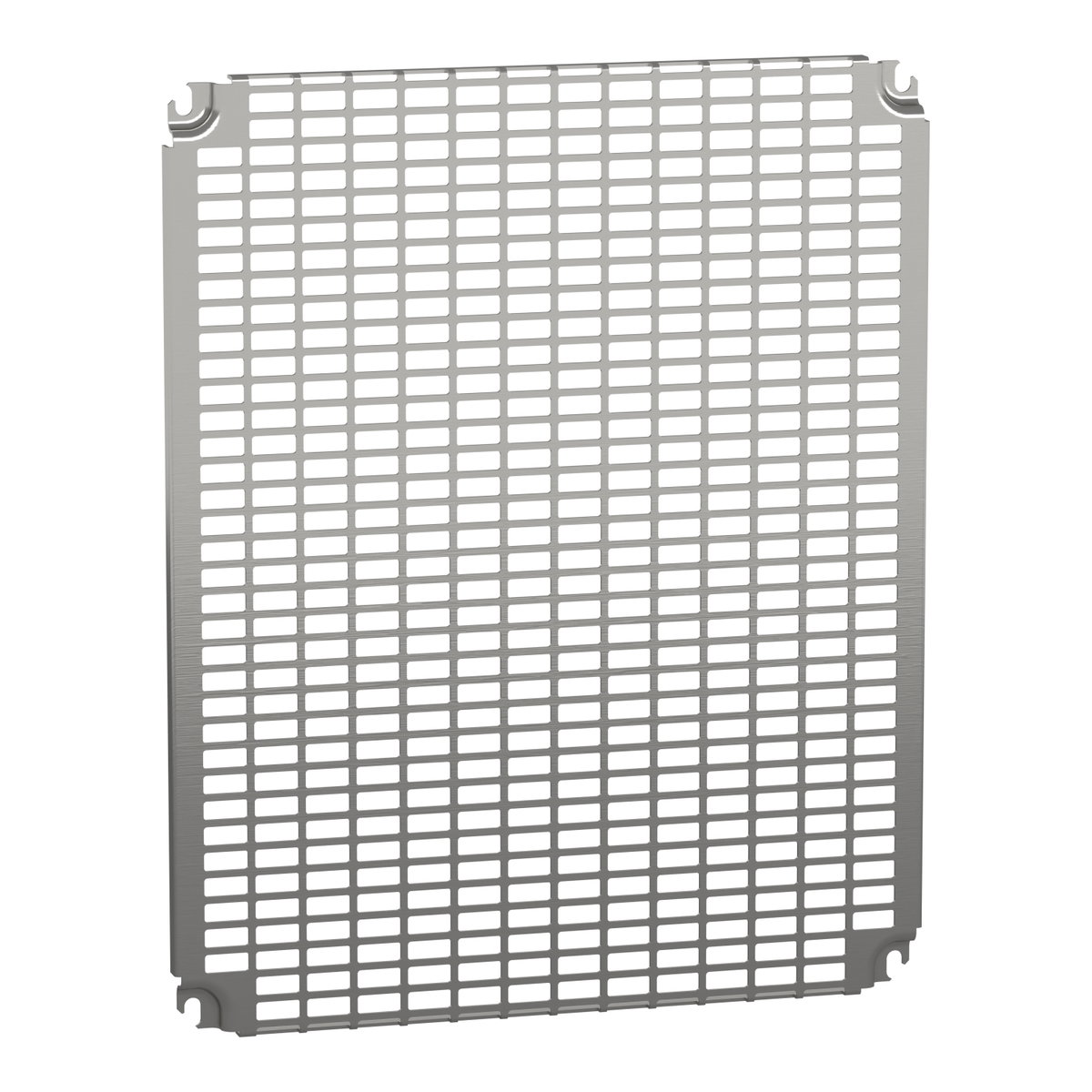 Monobloc perforated plates H600xW500mm with universal perforations 11x26mm