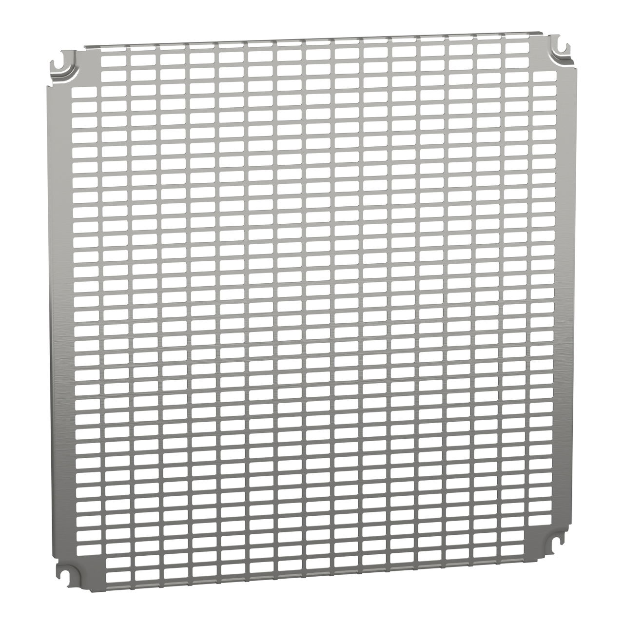 Monobloc perforated plates H600xW600mm with universal perforations 11x26mm