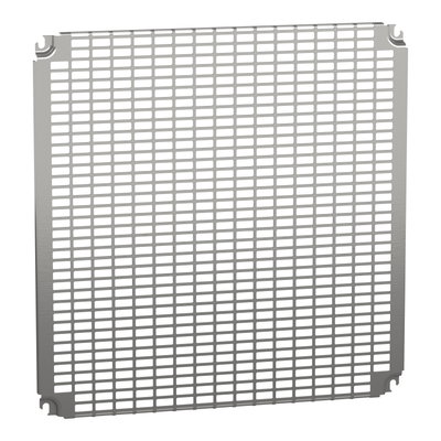Monobloc perforated plates H600xW600mm with universal perforations 11x26mm