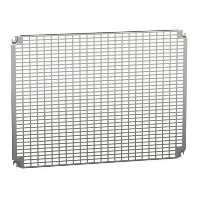 Monobloc perforated plates H600xW800mm with universal perforations 11x26mm
