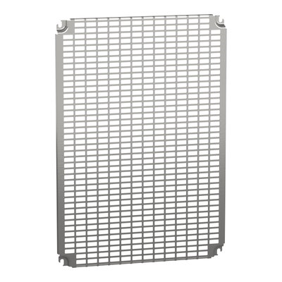 Monobloc perforated plates H700xW500mm with universal perforations 11x26mm