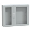 Floor standing encl. polyester vers.PLA compl.sealed 1000x1250x320 IP65 glazed