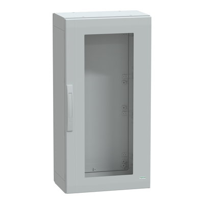 Floor standing encl. polyester vers.PLA compl.sealed 1000x500x320 IP65 glazed