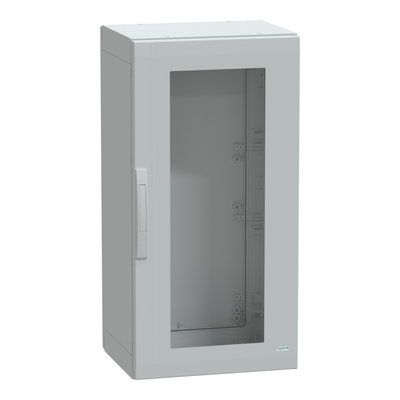 Floor standing encl. polyester vers.PLA compl.sealed 1000x500x420 IP65 glazed