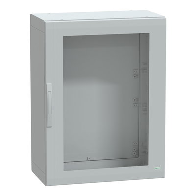 Floor standing encl. polyester vers.PLA compl.sealed 1000x750x420 IP65 glazed